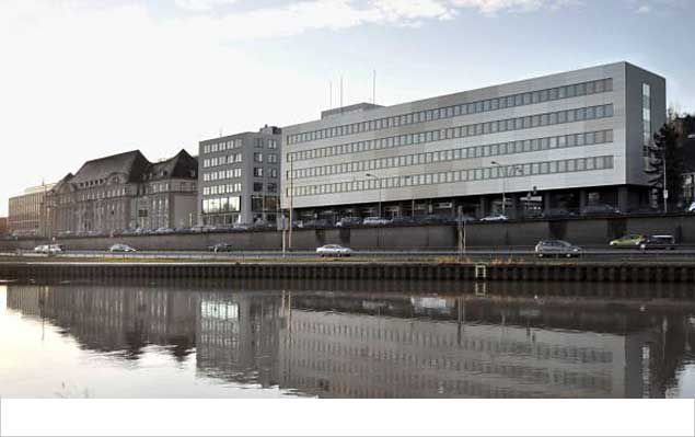 Fassadensanierung des Amtsgerichts in Saarbrücken